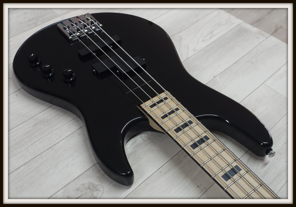 Preview: Spector Icon NC-4 Frank Bello, Black Sapphire Metallic, Signature